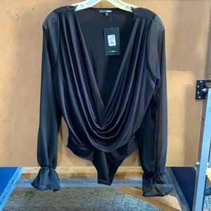 Brand New Draped Bobysuit